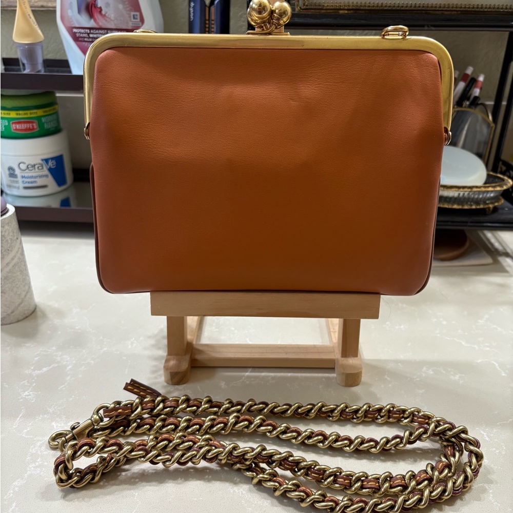 Coach 1941 double kisslock car print bag - Picture 2 of 13